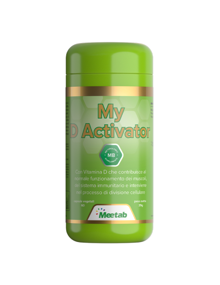 My D Activator - Integratore con Vitamina D3, Vitamina K2, aiutano a rendere ottimale fisiologico del nostro corpo - Meetab