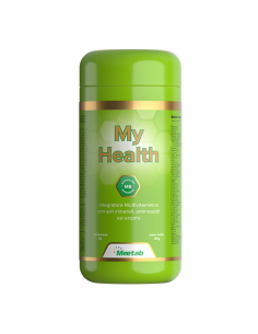 My Health - Integratore Multivitaminico Metabolomico con 145 elementi naturali - Meetab