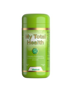My Total Health - Integratore Multivitaminico Metabolomico con 145 elementi naturali - Meetab